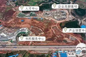 最新进展！眉山东部新城“三中心一基地”修成这样了！图片