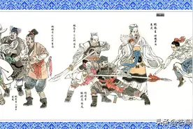 《水浒》自创的一百零八好汉的人物插画，你觉得形象吗？图片