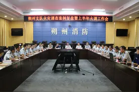 朔州市消防救援支队组织召开火灾调查案例复盘暨上半年火调工作会图片