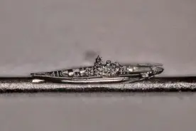 日本变态的精密加工，制造用显微镜才能看清的战舰模型，让人惊叹图片