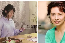 刘佳山口百惠60+不显老，穿开衫搭衬衫优雅温柔，留小卷发好美图片