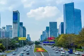中国第一条城市中心最美主干道“深南大道”号称亚洲第一张名片图片
