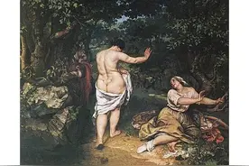 名画赏析：浴女 Bathing图片