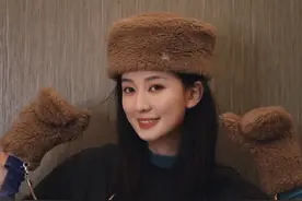 乔欣不洗头戴帽子彻底火！一年四季的帽子全都戴一次，解救大油头图片