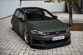 大众 | 有个性！藻泥涂装效果高尔夫MK7.5 GTI TCR欣赏图片