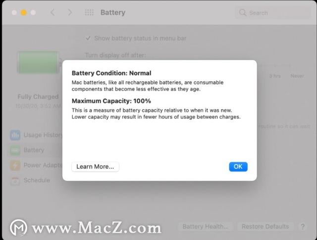 M1 Mac禁用电池运行状况管理，优化电池和充电方法有哪些？