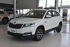低油耗的合资SUV，价低还有自动挡，带你看斯柯达柯米克图片