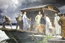 嘉兴南湖红船小史图片