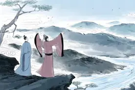 苏轼为了送别老友，写下一首《临江仙》，最后两句惊艳了后世千年图片