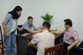 项目征迁会战正酣图片