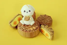 儿童抗菌粘土DIY教程——玉兔吃月饼图片
