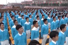 没有伴奏、没有指挥……千人朗诵如何做到整齐划一图片