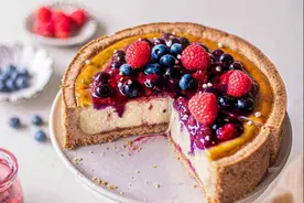 素食芝士蛋糕图片