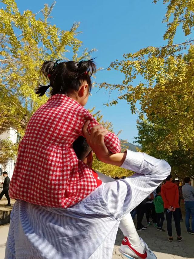 秋风吻尽银杏叶，艳遇醉美帽子峰