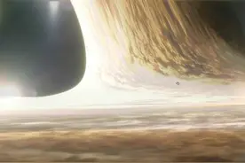 《星际穿越》的神迹：当男主角掉入黑洞之后图片