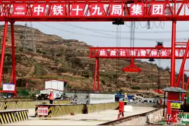 【同心奔小康】静天高速张家川段项目建设正酣图片