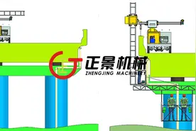 桥梁排水管安装施工车——单边桥梁检测车二代图片