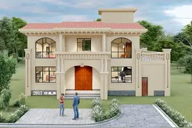 资深建筑师推荐的农村别墅，好看不贵，不愧是“压箱底”的设计图片