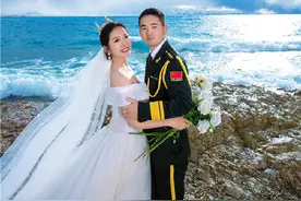 来看看这一年 从军恋到军婚有多甜图片