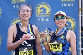致敬跑者精神！温哥华华人波士顿和纽约马拉松载誉归来图片