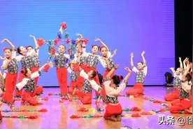 赞！临沭县原创少儿舞蹈《打花棍》，成功入选山东省群众艺术优秀新创文艺作品图片