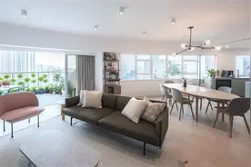 香港190㎡“千呎豪宅”，装修与奢华不沾边，照样充满高级感图片