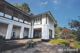 新加坡珍稀国宝级老建筑 黑白洋房图片