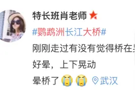 突发！武汉一长江大桥波浪摇晃，行车感觉眩晕！图片