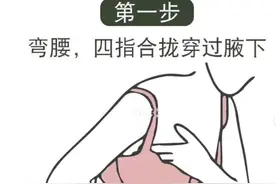 漫画版，教你内衣的正确调整手法图片