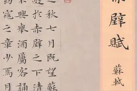 知道书画 | 杨文彪“趴书”小楷《前赤壁赋》图片