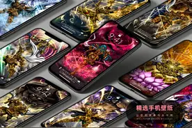 手机壁纸 | 圣斗士星矢黄金十二宫・还是原版的画风最亲切图片