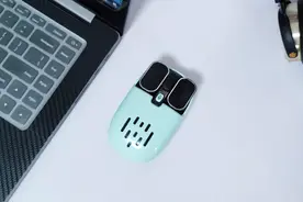 咪鼠新品鼠标开箱，小蜜蜂迷你造型，智能语音高效办公图片