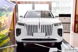最便宜豪华顶级旗舰7座SUV，动力超V6且不烧油，带你看红旗E-HS9图片