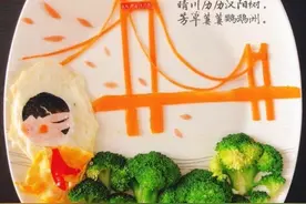 会玩！小学美术期末考变成“食”情画意拼盘秀图片