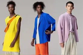 鲜艳热情，动感奔放，Issey Miyake 三宅一生 2021 春夏男装系列图片
