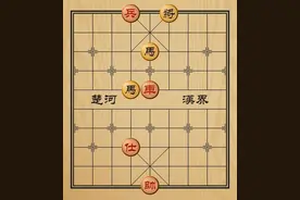 车赶马至己方阵地，用仕破双马，以“海底捞月”杀势，逼其丢马胜图片