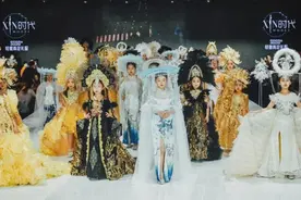 中国（河南）国际大学生时装周 | 中原大地演霓裳，新品发布点亮T台图片