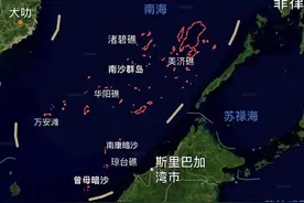 图说南海岛礁：南沙最西端的万安滩，为何不造岛驻守图片
