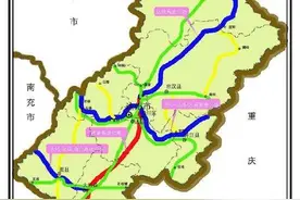 川东北之星！达州市城市总体规划图，达州人收藏了图片