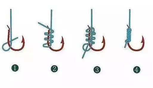 解14种鱼钩绑钩方法,简单实用值得收藏
