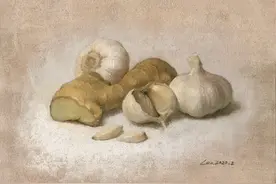 写实、内敛、有故事，他塑造的人物画很有张力，有着鲜明的风格图片