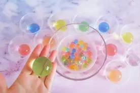 11颗鸡蛋大的水晶宝宝做无硼砂混泥，过程超解压，结局像糯米胶视频封面