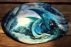 这45款石头画，非常逗趣可爱！没见过这么软萌的，还可做成吊饰图片