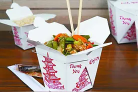 外卖送餐，美国饮食文化的符号图片