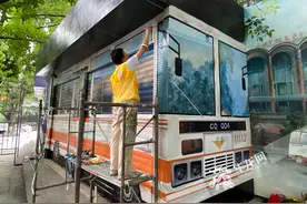 老旧社区“变脸”文旅街区 重庆南坪打造“80年代”怀旧记忆图片