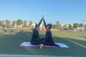 雅婷瑜伽——户外释放柔性之美图片