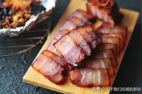 腌腊肉时，10斤肉放多少盐？牢记3点，腊肉不霉不臭，越放越好吃图片