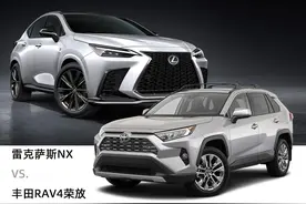 雷克萨斯NX和丰田荣放的区别 空间动力底盘一样吗图片
