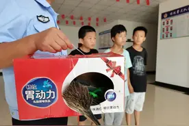 九江公安：我在马路边捡到一只鸟，把它交到警察叔叔手里边图片