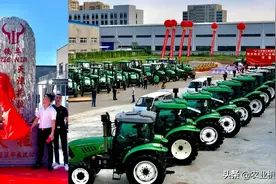 铁牛无人驾驶拖拉机下线，农机老字号天拖"铁牛”重装上市图片